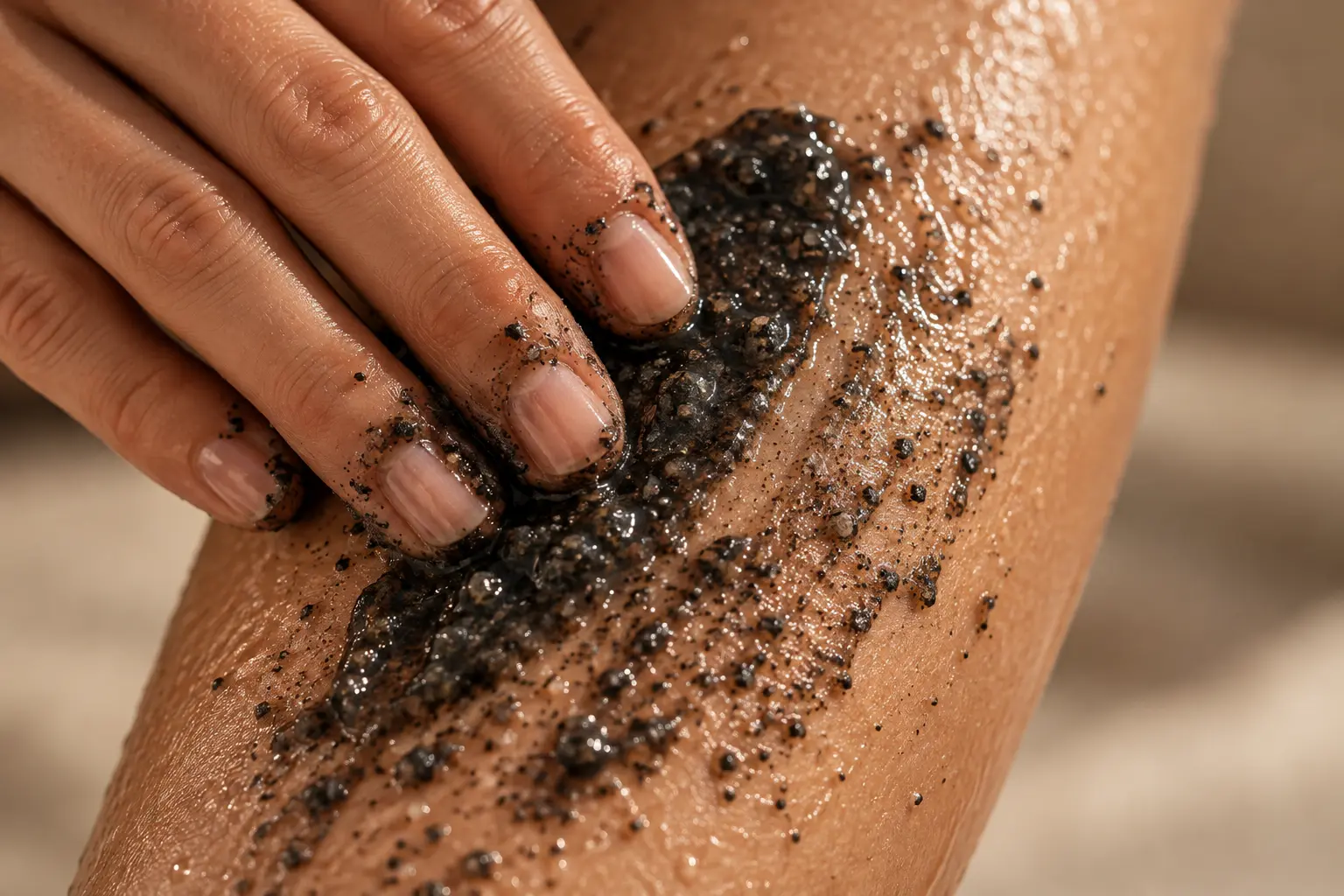VOLCANIC ASH. SUGAR CRYSTALS.
