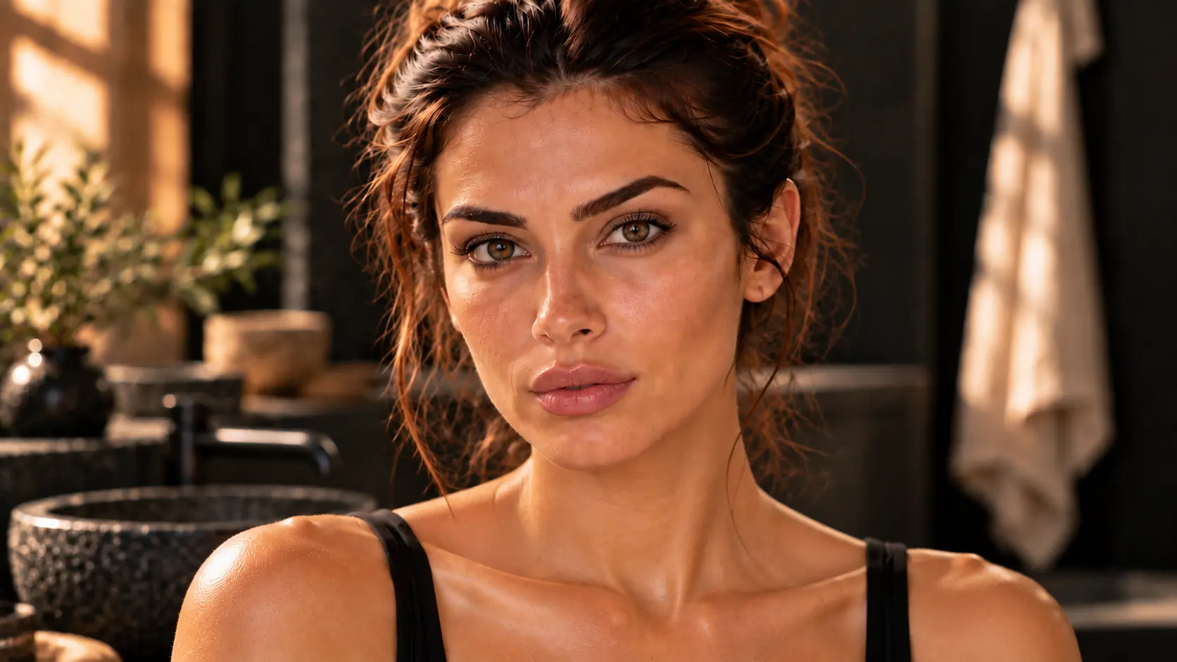 MILENA след ежедневния хидратиращ ритуал